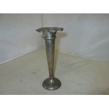 Filled silver bud vase Sheffield 1906