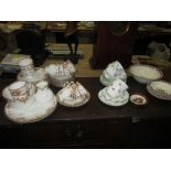 Assorted decorative tea sets