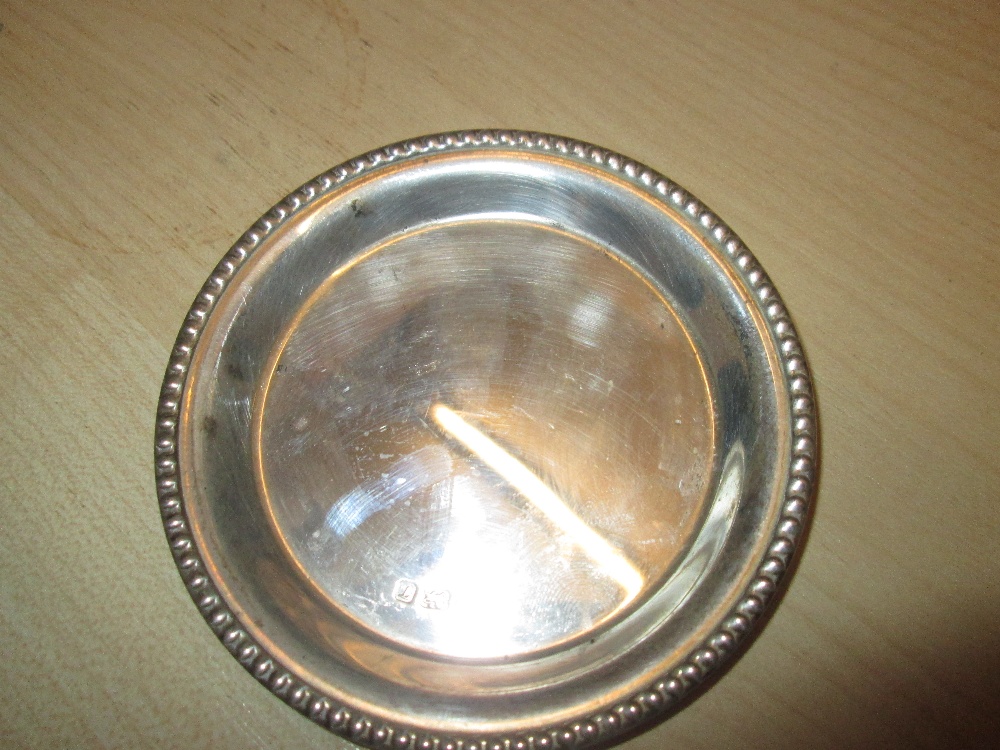 Silver pin dish