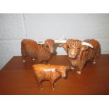 Beswick Highland Bull,