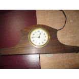 Vintage oak cased mantle clock