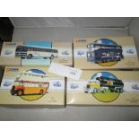 4 x Corgi die cast toy vehicles : Guy Arab 97313, Scammell Highwayman 97840,