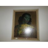 Tretchikoff print in original frame Chinese Lady