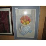 Mary Beresford Williams pastel pictures : Winter on the Dart & 3 x others