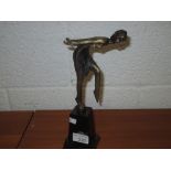 Art Deco style dancer ornament