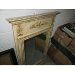 Painted antique style mirror