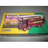 Corgi Classics die cast toy vehicle : Showmans Range Atkinson Open Pole Truck Set 27801 (boxed)
