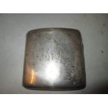 Solid silver cigarette case Birm.