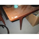 Retro teak coffee table