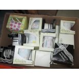 Box of Aynsley mugs (new & boxed)