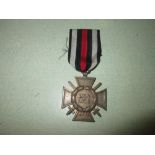 WWI German Honour cross 1914 - 1918 medal (R.V.