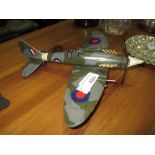 Painted model aircraft ornament