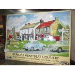 Advertising sign : Explore Heart beat Country