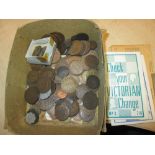 Quantity of base metal coinage GB & Foreign & associated items