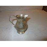 Solid silver cream jug Birm.