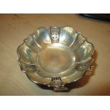 Solid silver pin dish Birm.