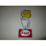 Enamelled advertising sign ESSO