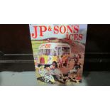 Painted advertising sign : J P & Sons Ices