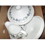 Royal Doulton Burgundy pattern dinner ware