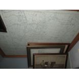 Assorted maps and photographs
