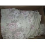 2 sets of Laura Ashley curtains ( 84" x 84 ",