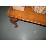 Vintage walnut coffee table