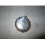 Solid silver pocket watch case 42 g