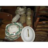 Stoneware hot water bottles & decorative dinner ware