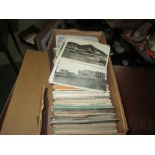 Postcards : Approximately 900 postcards some early 20th century in a shoe box various themes some