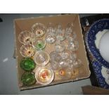 19th century custard glasses and other glassware