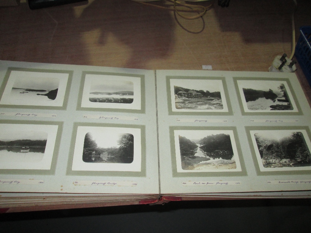 Photographs : Approx 160 identified photographic views from the Edwardian era in an old photograph