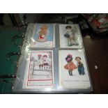 A collection of in excess of 340 postcards all having a child related theme, artists include Atwell,