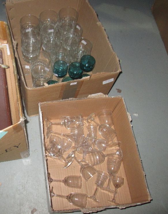 2 x boxes of glassware