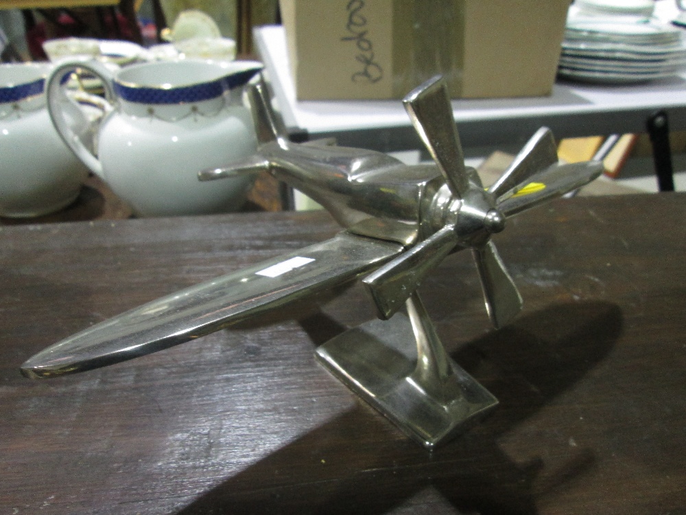 Metal aircraft ornament