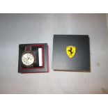 Gents Scuderia Ferrari wristwatch in original box with associated paperwork (as new)