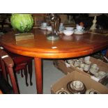 Retro teak dining table