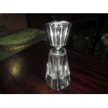 Art Deco style cut glass scent bottle