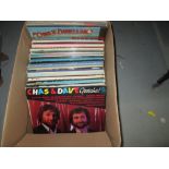 Box of records : Chas and Dave included