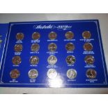 Australia 200 Years, a commemorative medal collection by Wallace International.