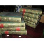 History of England in 8 leather bound volumes