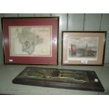 Pair of late 19th century oils on artist board Country Landscape 22 cms x 14 cms,