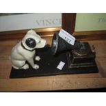 HMV dog ornament