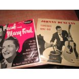 2 x 10" Records : les Paul & Mary Ford,