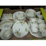 Edwardian decorative tea set and other decorative china,