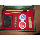 Chinese calligraphy set