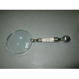 Antique style magnifying glass