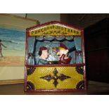 Cast metal novelty Punch & Judy money box