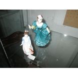 2 x Royal Doulton Figurines : Rhapsody