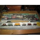 Hornby 00 guage railway Eight Freight train set