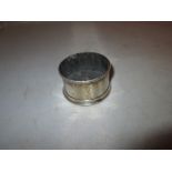 Silver salt pot,